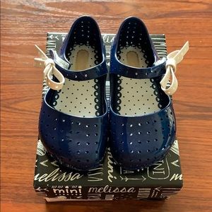 Mini Melissa Girls Mini Furadinha X Mary Jane Flat
